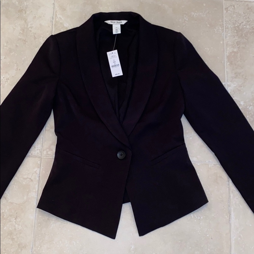 Classic black business jacket